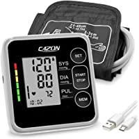 Los mejores  - CAZON Tensiómetro de Brazo Digital Monitor de Presión Arterial Automatico con Gran Pantalla LCD- Deteccion de Irregular…